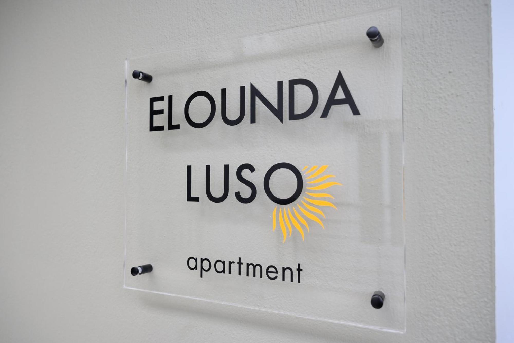Elounda Luso Apartment Bagian luar foto